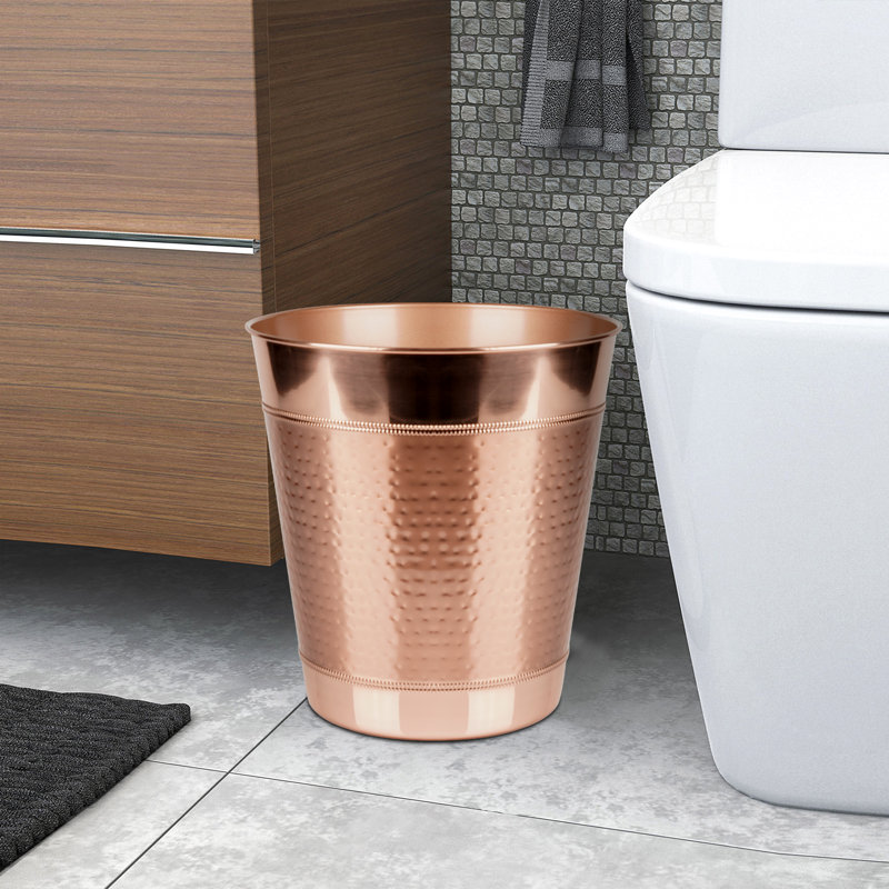 House of Hampton® Mandurah Metal Open Waste Basket & Reviews Wayfair